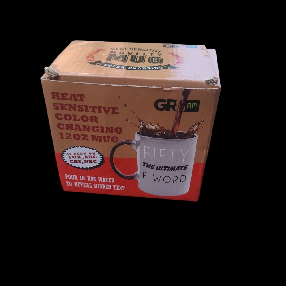 Gram heat sensitive color changing mug fifty